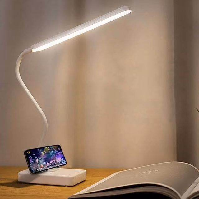 Kelvenix Dimmable USB LED Touch Control Desk Lamp in White