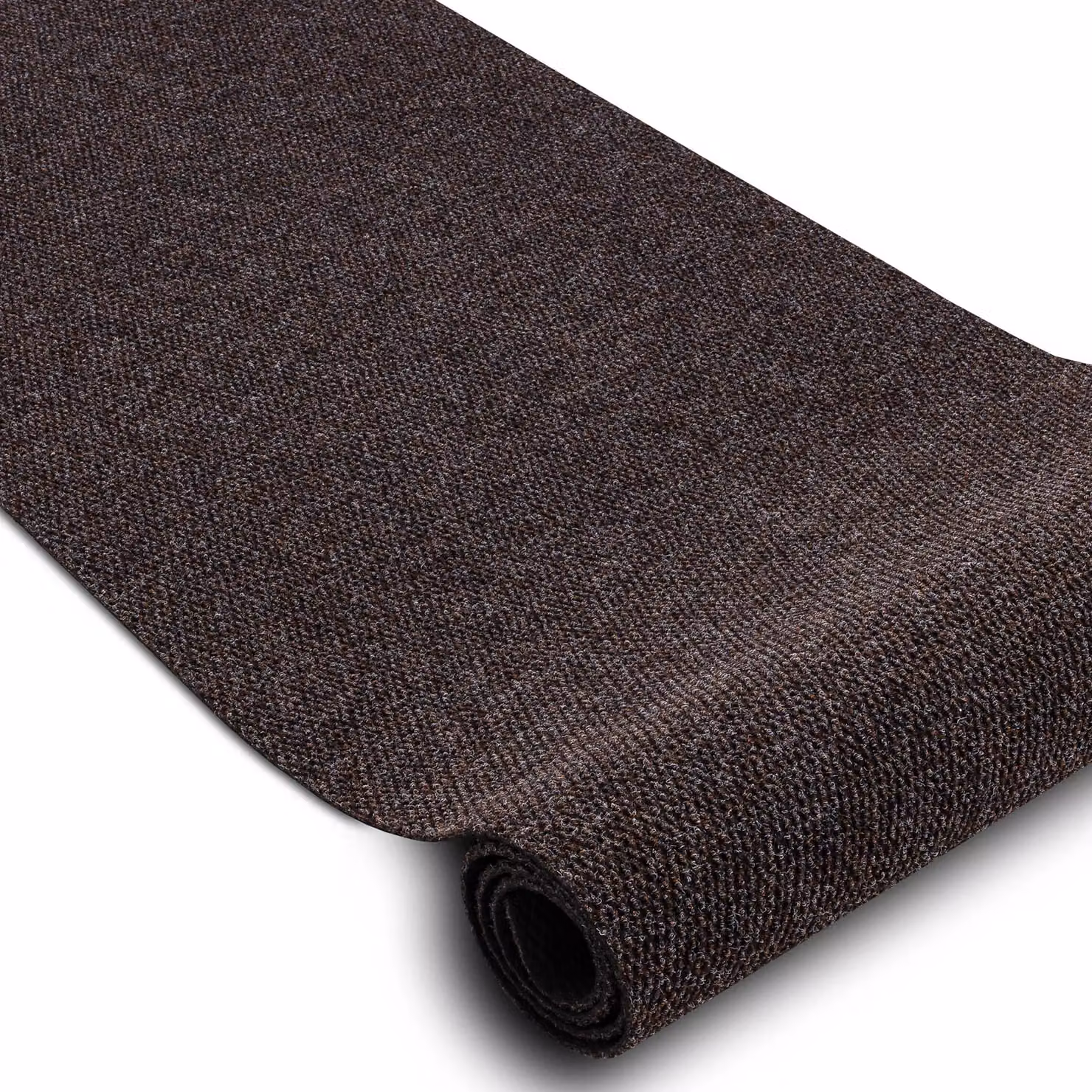 RugsX Brown Non-Slip Polypropylene Table Runner, W: 100 cm, L: 270 cm – 2
