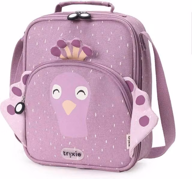 Trixie Insulated Lunch Bag Mrs. Peacock in Purple