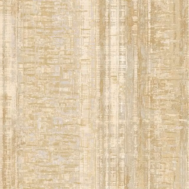 Grandeco Armana Textured Vertical Stone Effect Wallpaper in Gold