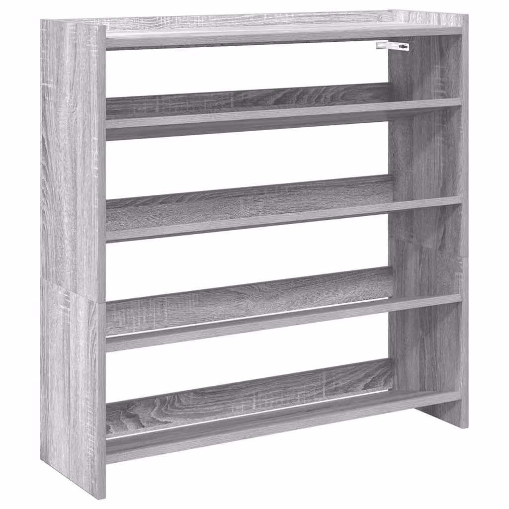 Berkfield Home Grey Sonoma Shoe Rack W/D/H: 80 x 25 x 81 cm – 2
