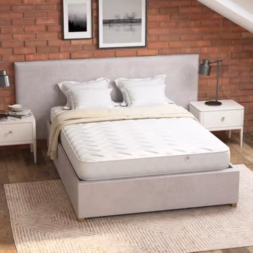 Aspire Beds Eco Pro Hybrid Mattress, White, W/D/H: 90 x 190 x 20 cm – 1