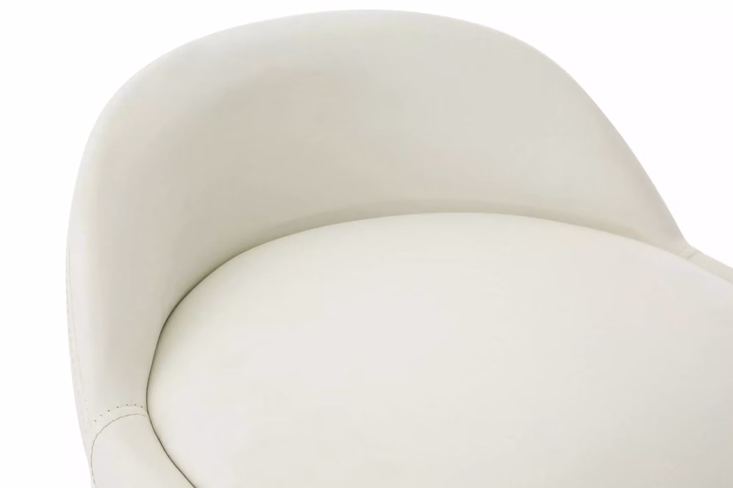 Orsina Industrial Bar Stool in White and Grey with Beech Wood and Metal Design – 2
