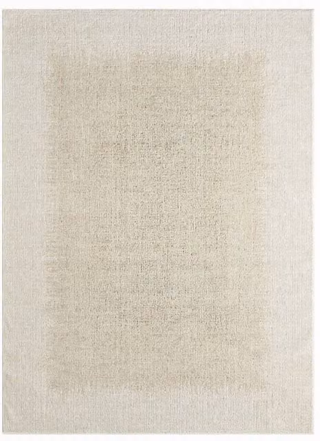 DKNY Grand Street Grn03 Ivory Beige Abstract Modern Rectangular Rug W: 240 cm, D: 300 cm
