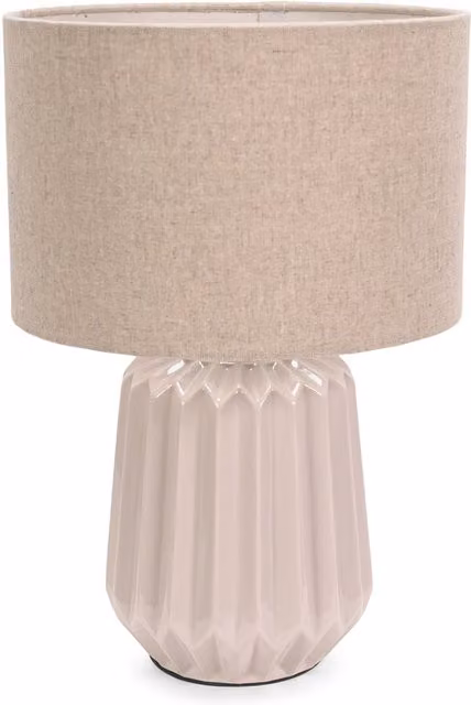 Zak Ceramic Table Lamp in Yellow