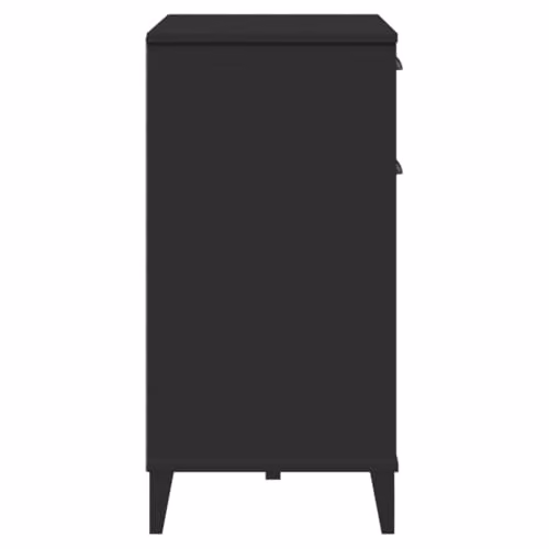 vidaXL VIKEN Black Sideboard in Engineered Wood W/D/H: 80 x 40 x 80 cm – 3
