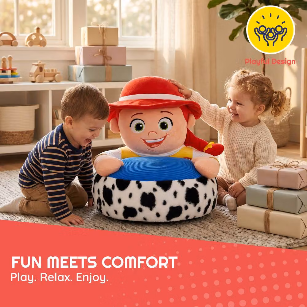 Disney Toy Story Jessie Plush Kids Sofa Chair in Multicolour – 2