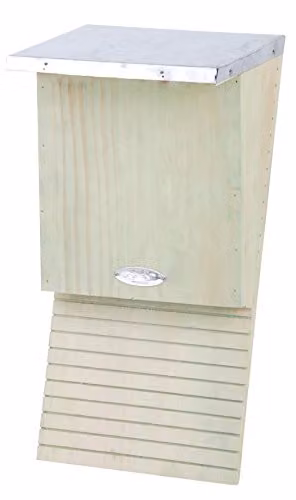 Esschert Design Natural Wood Bat Box W/D/H: 39 x 18 x 17 cm