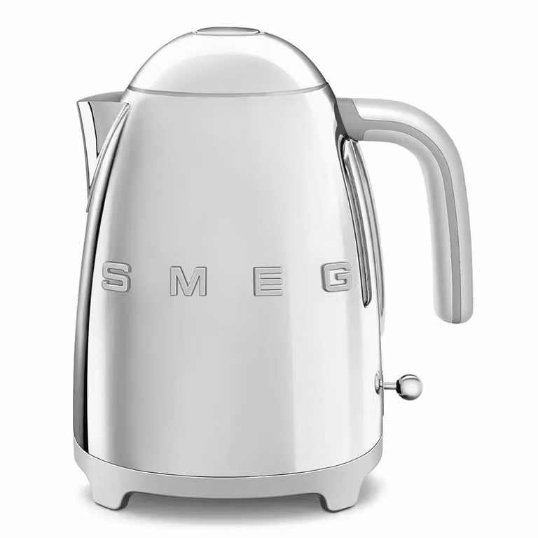 Smeg KLF03 Retro Style Kettle, 1.7 l, Grey/Silver