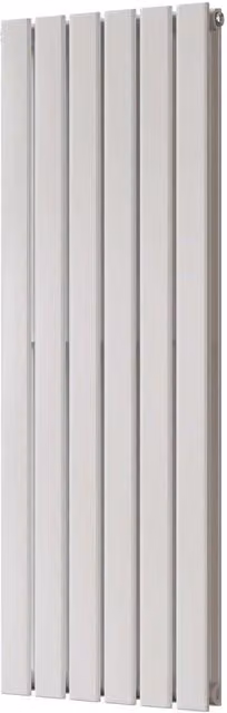Typhoon White Designer Double Panel Steel Radiator, W: 120 cm, H: 40.8 cm