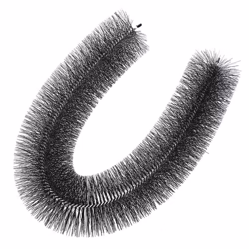 VEVOR 20 Pack Durable Black Galvanised Steel Gutter Brushes – 10