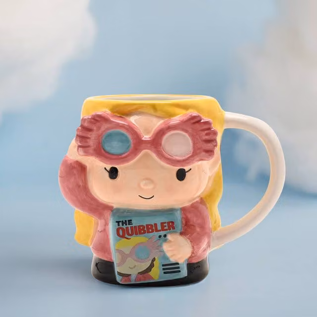 Warner Bros Harry Potter Back To Hogwarts Luna 3D Ceramic Mug in Multicolour