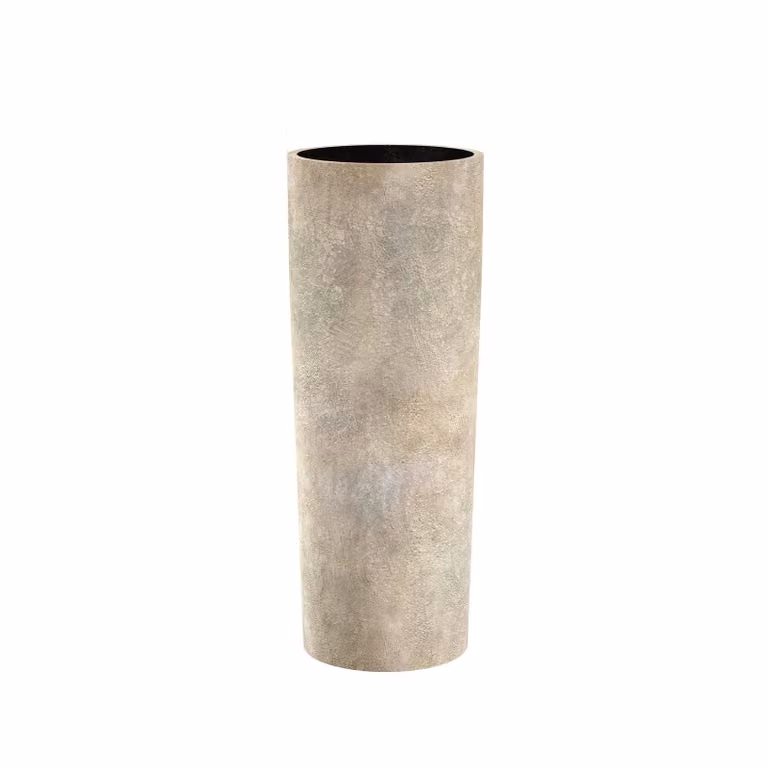 Dome Deco FREESIA Planter S, Beige Stone, Round, Freestanding