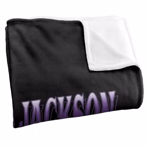 LOGOVISION Beetlejuice Beetlejuice Wolf Homage Super Soft Silky Touch Fleece Throw Blanket, Multicolour, W/D/H: 91 x 147 cm – 3