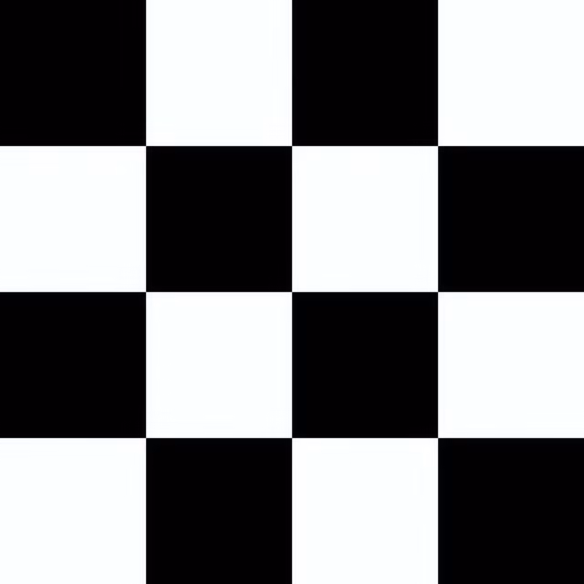 Komscape Classic Tile Look Vinyl Flooring in Black and White, W/D/H: 6.0 x 2.0 x 0.0 cm