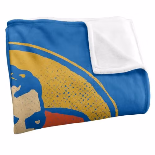 LOGOVISION Superman DC Super Circle Silky Touch Super Soft Fleece Throw Blanket, Multicolour, W: 152.4 cm x D: 127.0 cm – 2