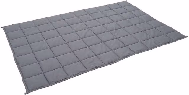 Living and Home Grey Weighted Blanket for Adults, 9.1 kg, W: 155 cm x L: 200 cm