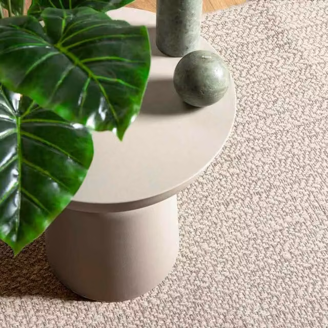 Berkfield Home ZIZUR Rug in Beige Jute Look for Indoor and Outdoor Use, W/D/H: 80 x 250 cm