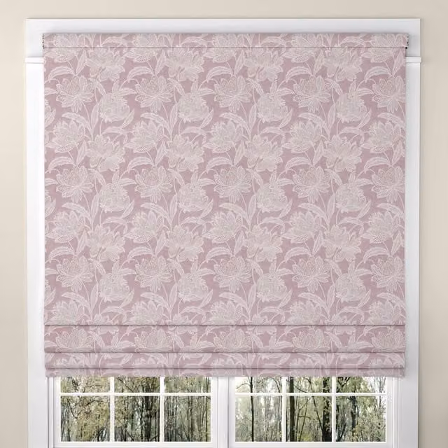 ANTE DECOR Zante Made To Measure Blackout Roman Blind in Red