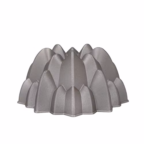 MasterClass Non-Stick Cast Aluminium Round Cake Tin, Grey, Diameter: 24 cm – 1