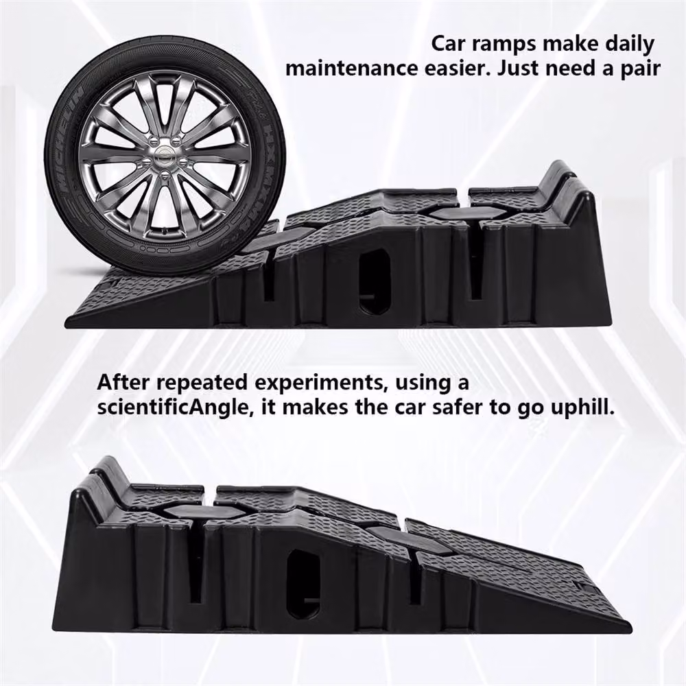 Nordara Heavy Duty 5 Ton Wide Car Lifting Ramps in Black, Width: 100 cm – 2