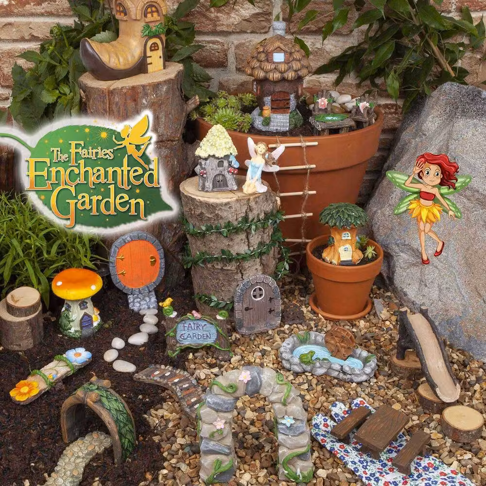 VFM e-Store Multicolour Stone Arch Fairy Garden Ornament – 3
