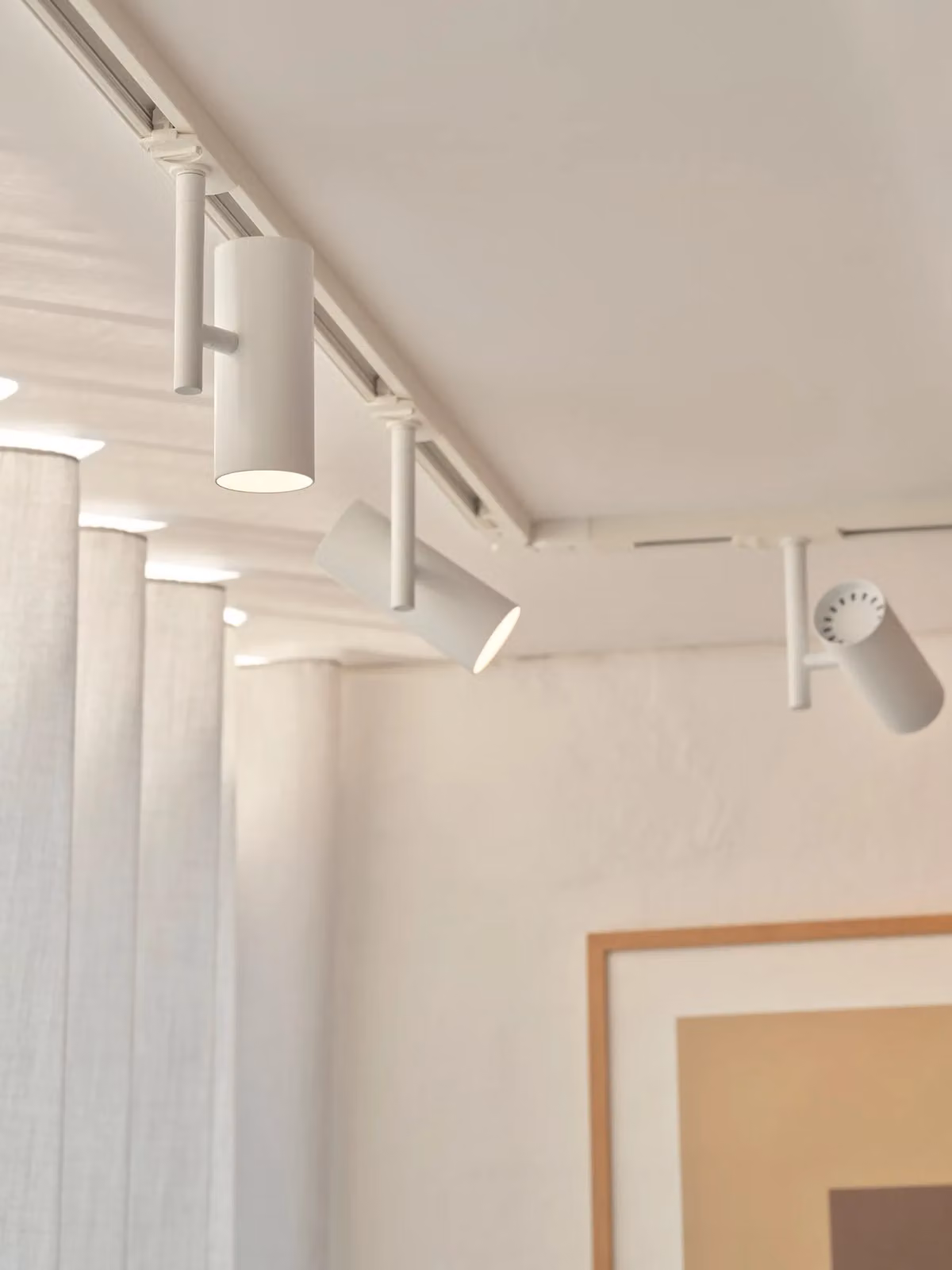 Nordlux Jerome White Metal Adjustable GU10 Ceiling Rail Light – 3