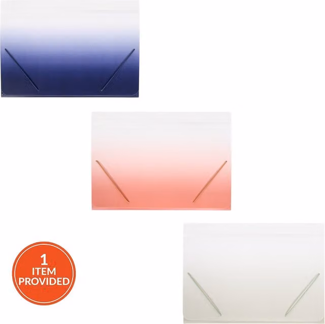 i-doodle Ombre A4 6 Pocket Expanding File