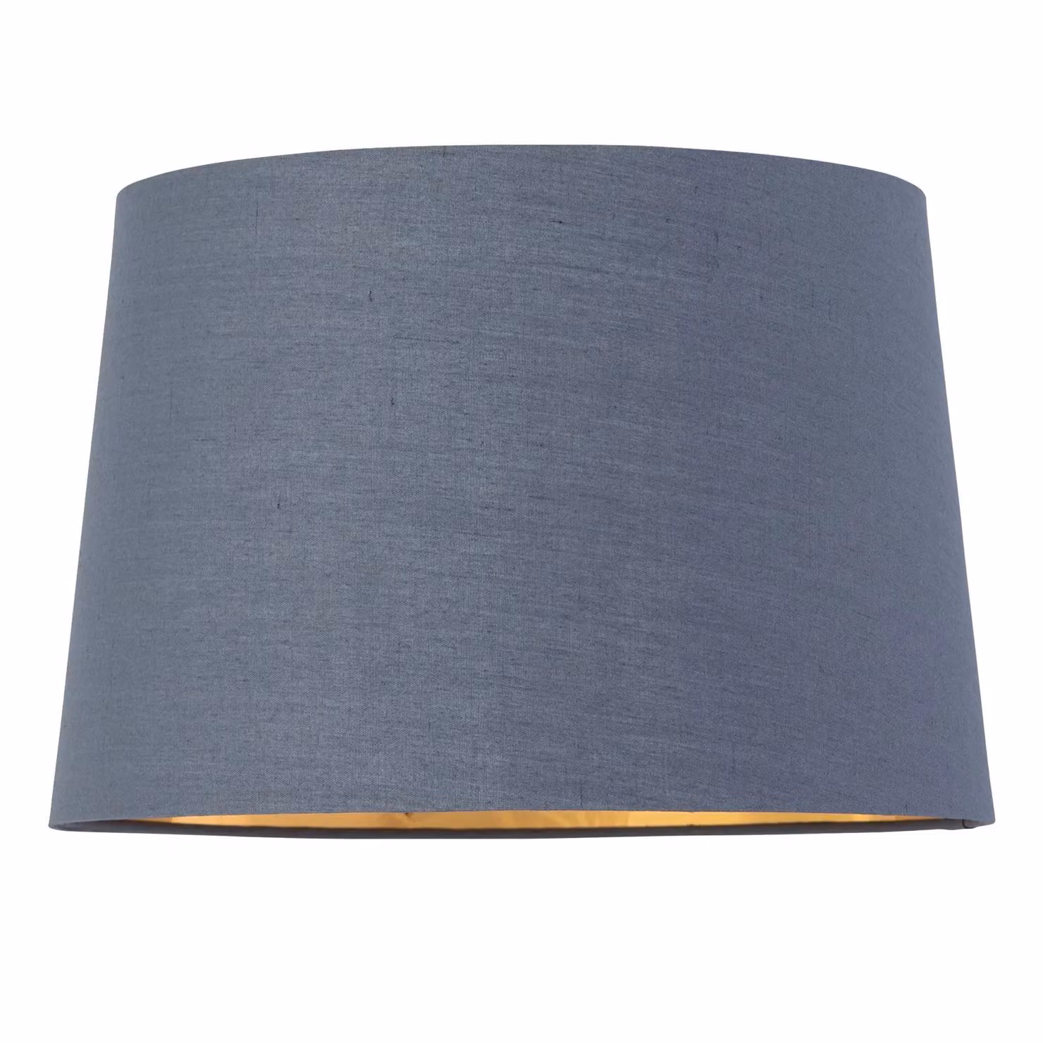 First Choice Lighting Tripod Chrome Lamp with Grey and Gold Fabric Shade – 2