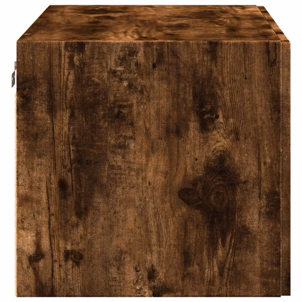 Berkfield Home Wall Mounted Cabinet in Smoked Oak Brown, W: 80 cm, D: 42.5 cm, H: 40 cm – 4