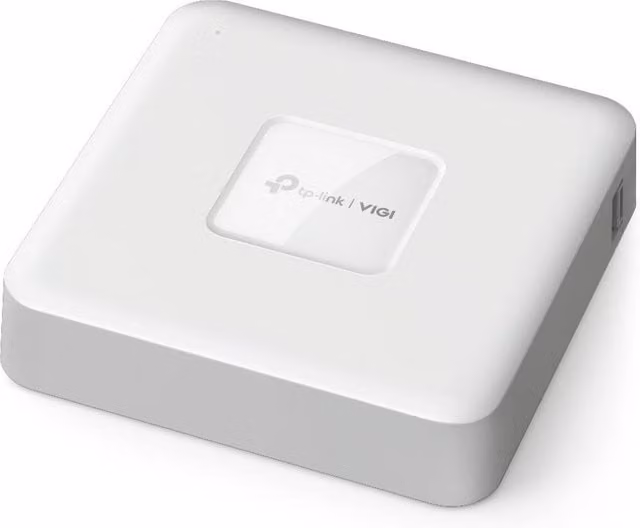 TP-Link Vigi NVR1104H-4P Network Video Recorder, White