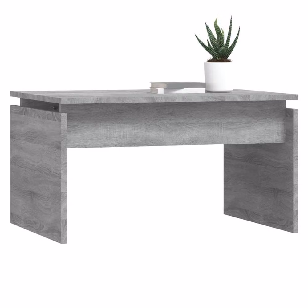 Berkfield Home Grey Sonoma Coffee Table, W: 68 cm, D: 50 cm, H: 38 cm – 3