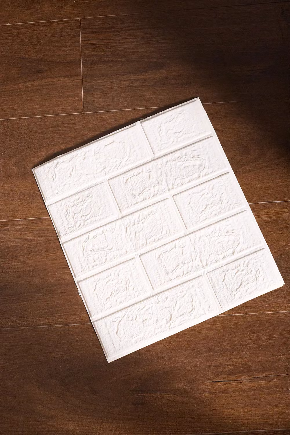 Living and Home 15-Piece Self-Adhesive 3D Brick Effect Wall Panels in White XPE Foam – 2