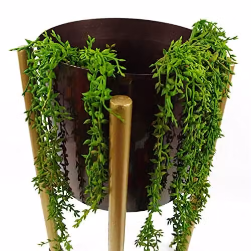 Leaf Design UK Green Artificial Hanging Plants Multipack – 4