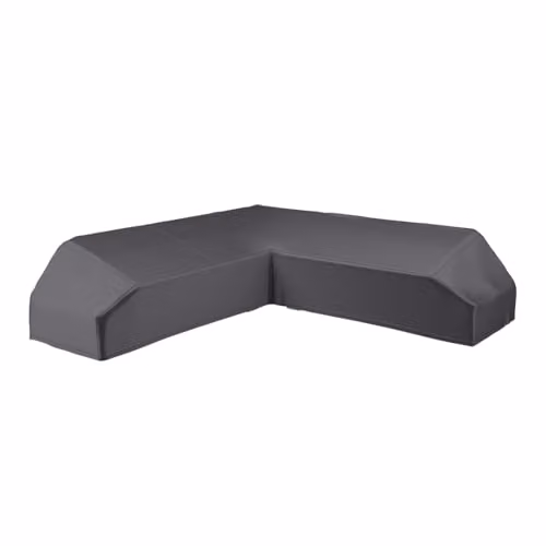 AeroCover Platinum L-Shape Corner Sofa Garden Set in Grey, W/D/H: 255 x 255 x 90 x 70 cm