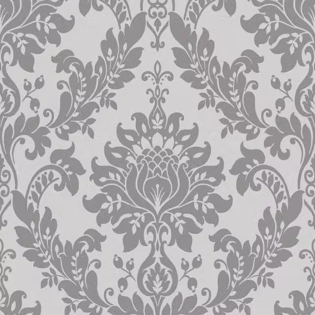 Holden Decor Clara Abstract Glittered Wallpaper in Grey