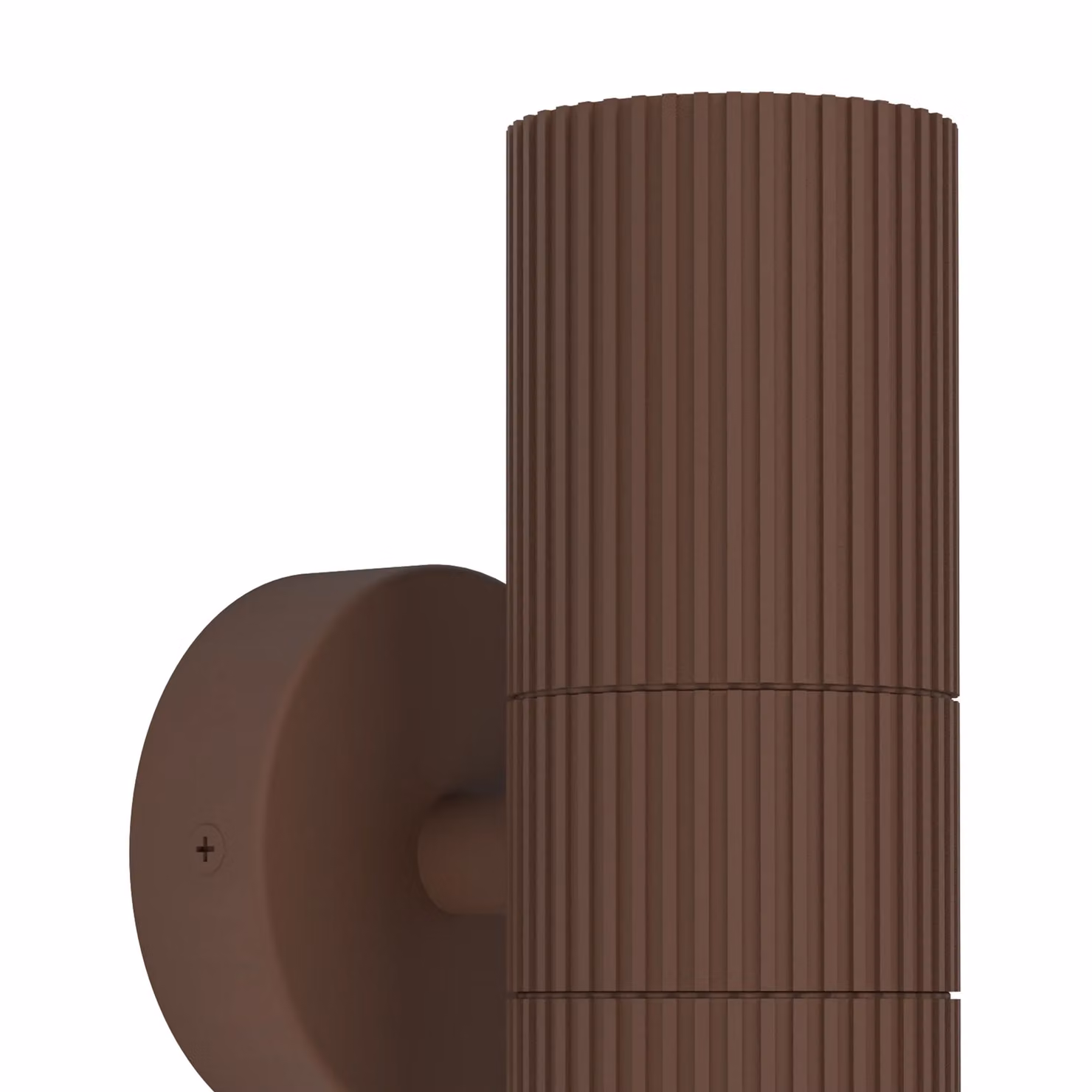 Eglo TOMELLOSO Modern Brown Outdoor Wall Light with Transparent Glass and Aluminium Finish – 3