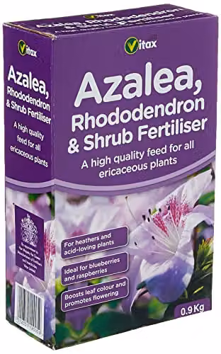 Vitax Azalea, Rhododendron and Shrub Slow Release Granulate Fertiliser, 900g