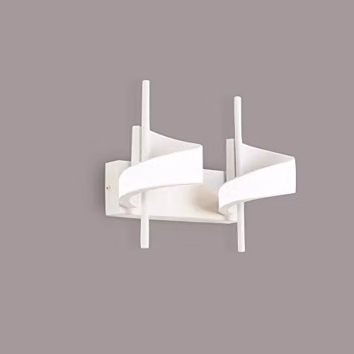 Netlighting Mantra Tsunami 2 Light Spiral LED Wall Lamp, 24W, 3000K, 1800lm, White – 2
