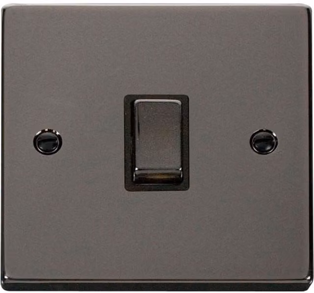 SE HOME Black Surface Mount Switch Plate