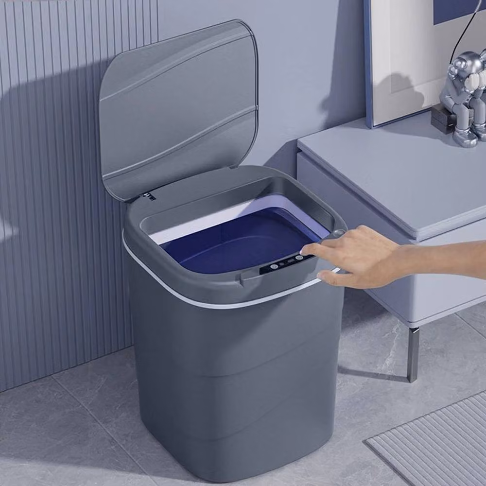 SPETLEK 18L Automatic Motion Sensor Trash Can in Dark Grey – 2