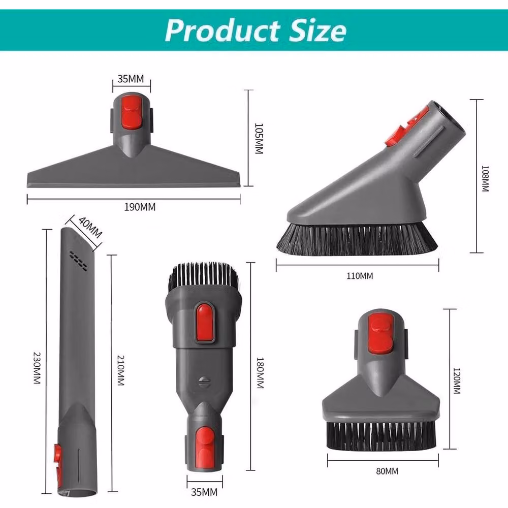SPETLEK Grey Cordless Vacuum Accessory Kit, W/D/H: 100 x 15 cm – 2