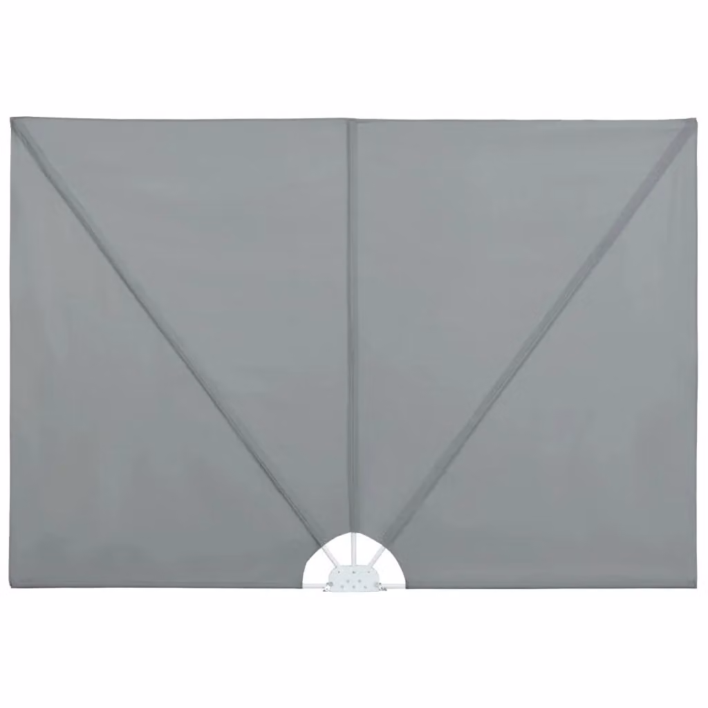Berkfield Home Collapsible Terrace Side Awning in Grey, W/D/H: 300 x 150 x 150 cm – 2