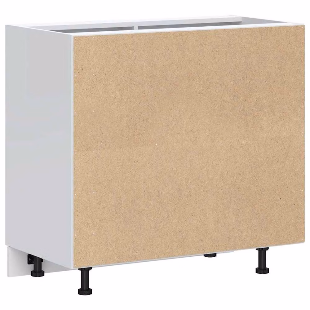 Berkfield Home Lucca Smoked Oak Sink Base Cabinet, Brown, W/D/H: 81.5 x 46 x 46 cm – 3