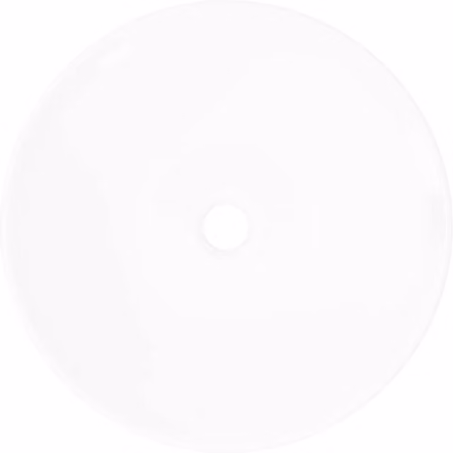 Berkfield Home White Ceramic Square Countertop Bathroom Sink Basin, W: 42 cm, D: 42 cm, H: 14 cm – 1