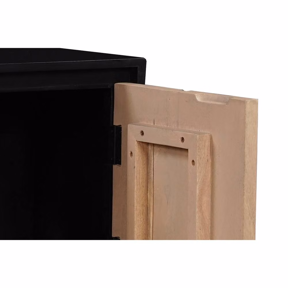 IH Design Dusk Mango Wood Bedside Table in Tan – 6