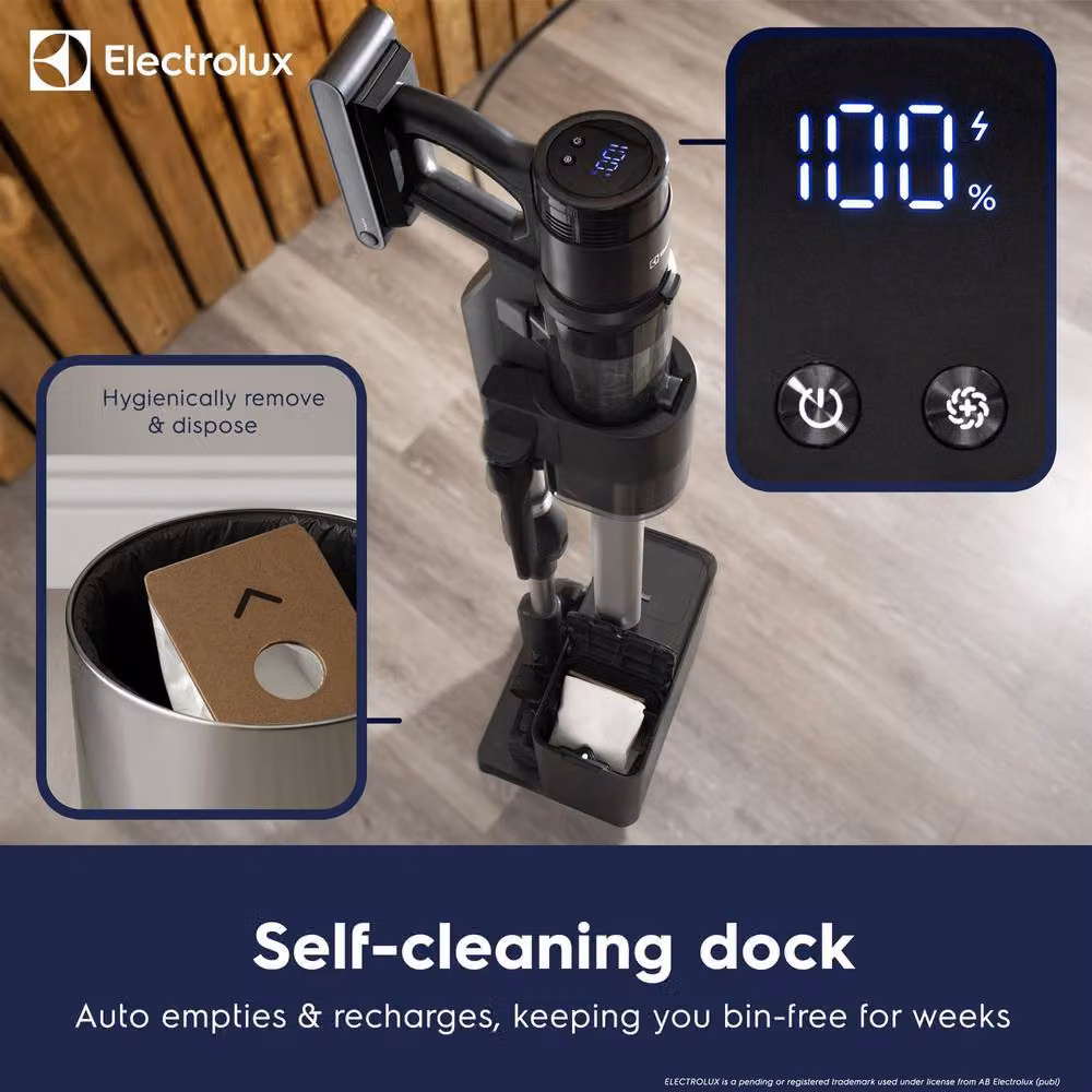 Electrolux Dustaway Cordless Stick Vacuum Cleaner with Auto-Empty Charging Station, Grey – 7