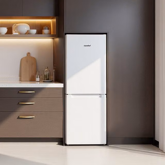 Living Star White Low Frost Freestanding Bottom Freezer