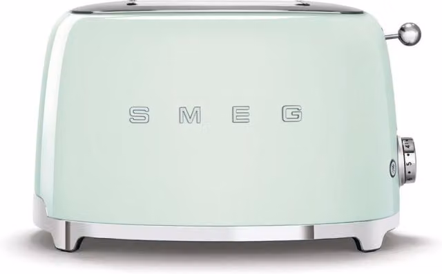Smeg 950W 2 Slice Toaster in Green