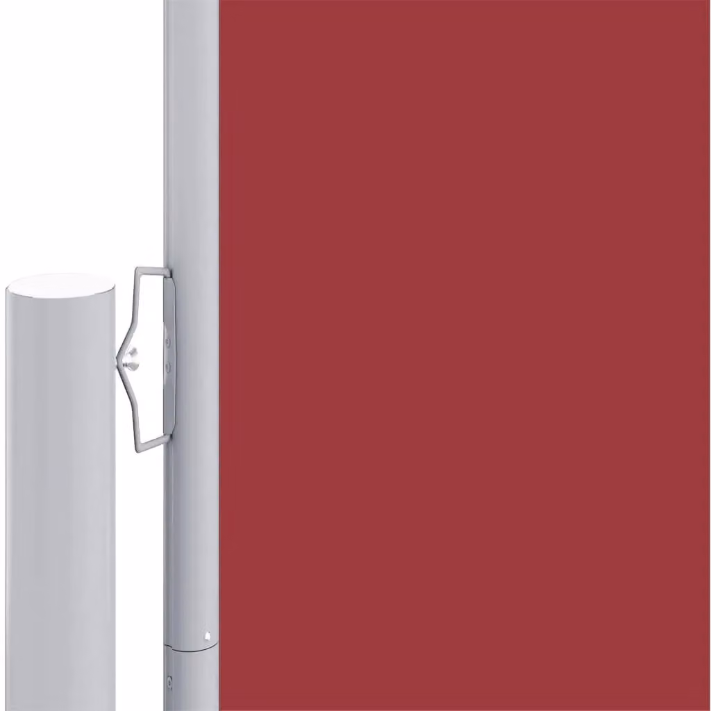 Berkfield Home Red Retractable Roller Side Awning W/H: 1000 x 200 cm – 3